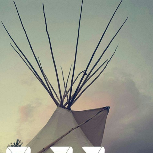 Branen Jishie singing, Shawn Davis on drum. mtg in Window Rock, Az