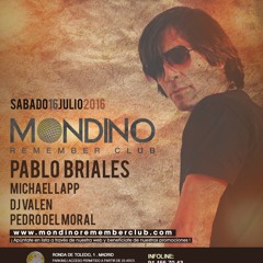 Pablo Briales live at Mondino Remember Club - 16 Julio 2016