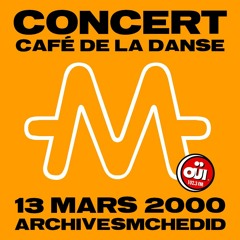 -M- Matthieu Chedid - Monde virtuel (Live Café de la Danse 2000)