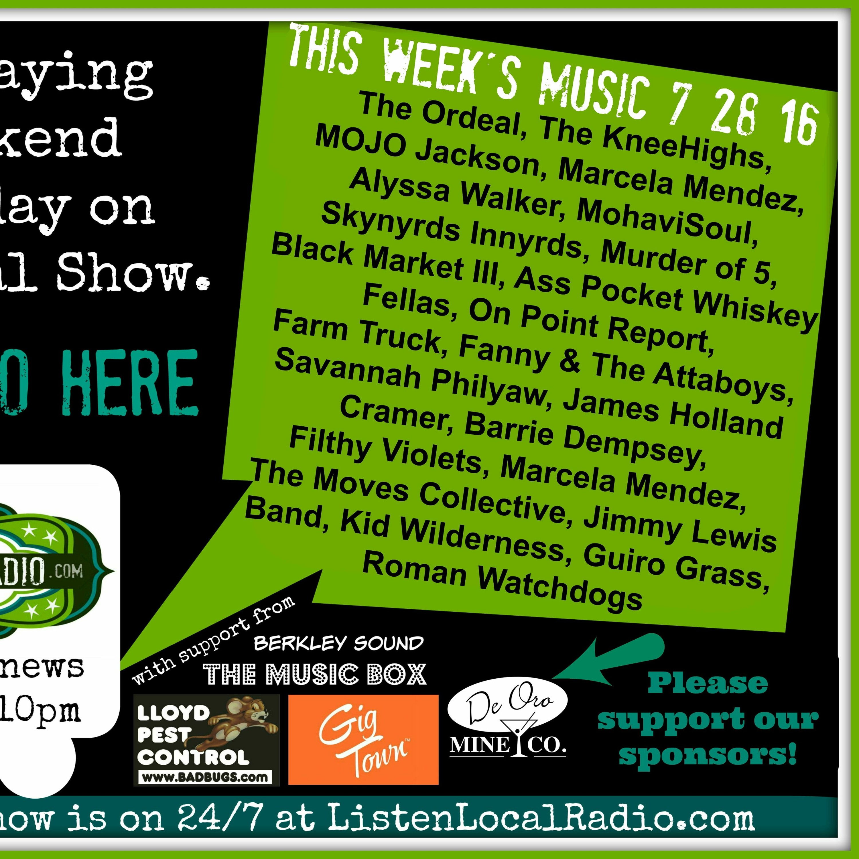 The Listen Local Show 7 28 16 episode artwork