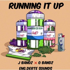 J BAND'Z X O BAND'Z. RUNNINGITUP ENG.DERTESOUNDS