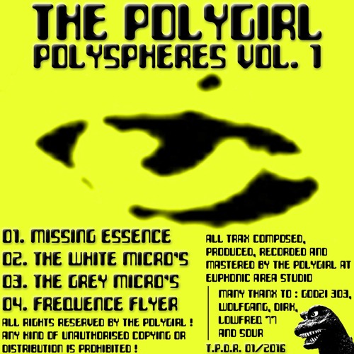 The POLYGIRL - Polyspheres Vol.1 / 1st Digital 4 Tracker Release @ Bandcamp / T.P.D.R. 01