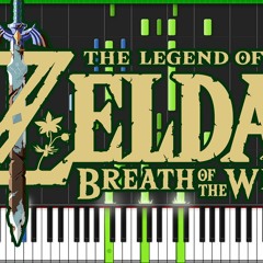 LoZ - Breath of the Wild Theme - Piano