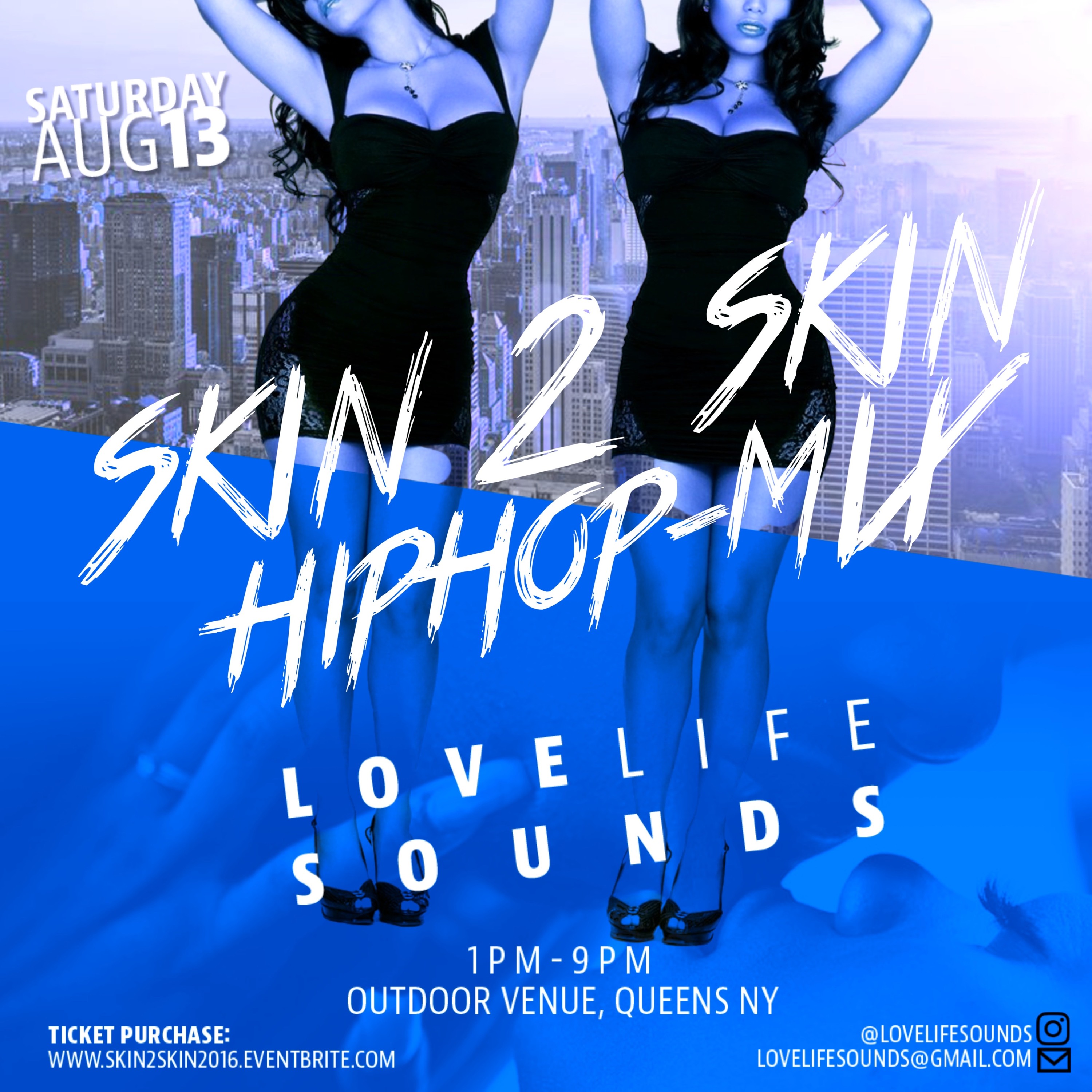 SKIN 2 SKIN 2016 HIP HOP MIX episode artwork