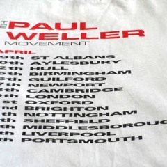 Paul Weller Movement - Into Tomorrow - UK - Aylesbury - Civic Centre - 10 04 91