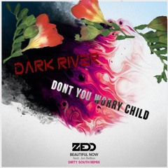 Dark River vs Don't You Worry Child vs Beautiful Now (Hardwell Lollapalooza 2016 Mashup)