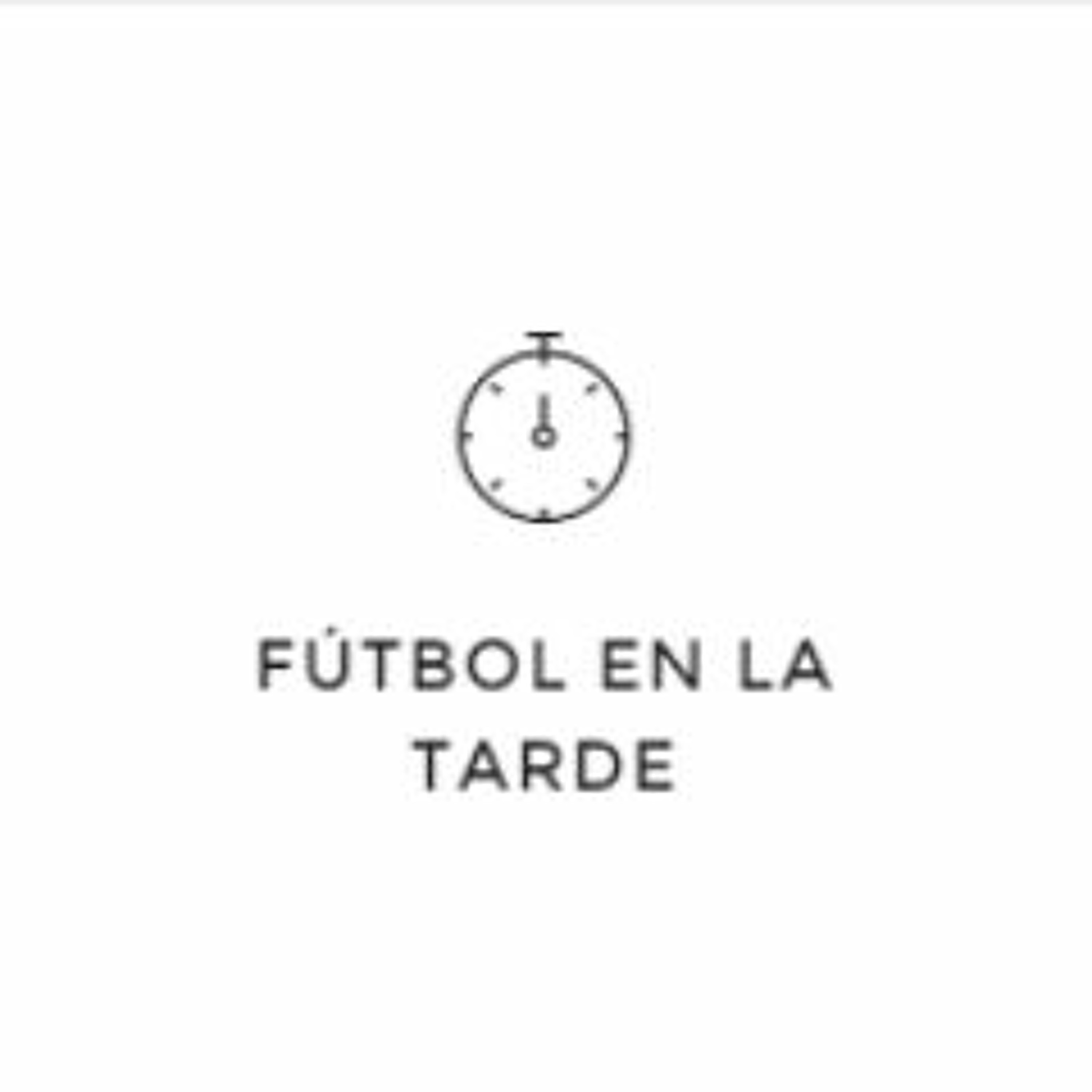 Fútbol En La Tarde - 29 De Mayo 2016