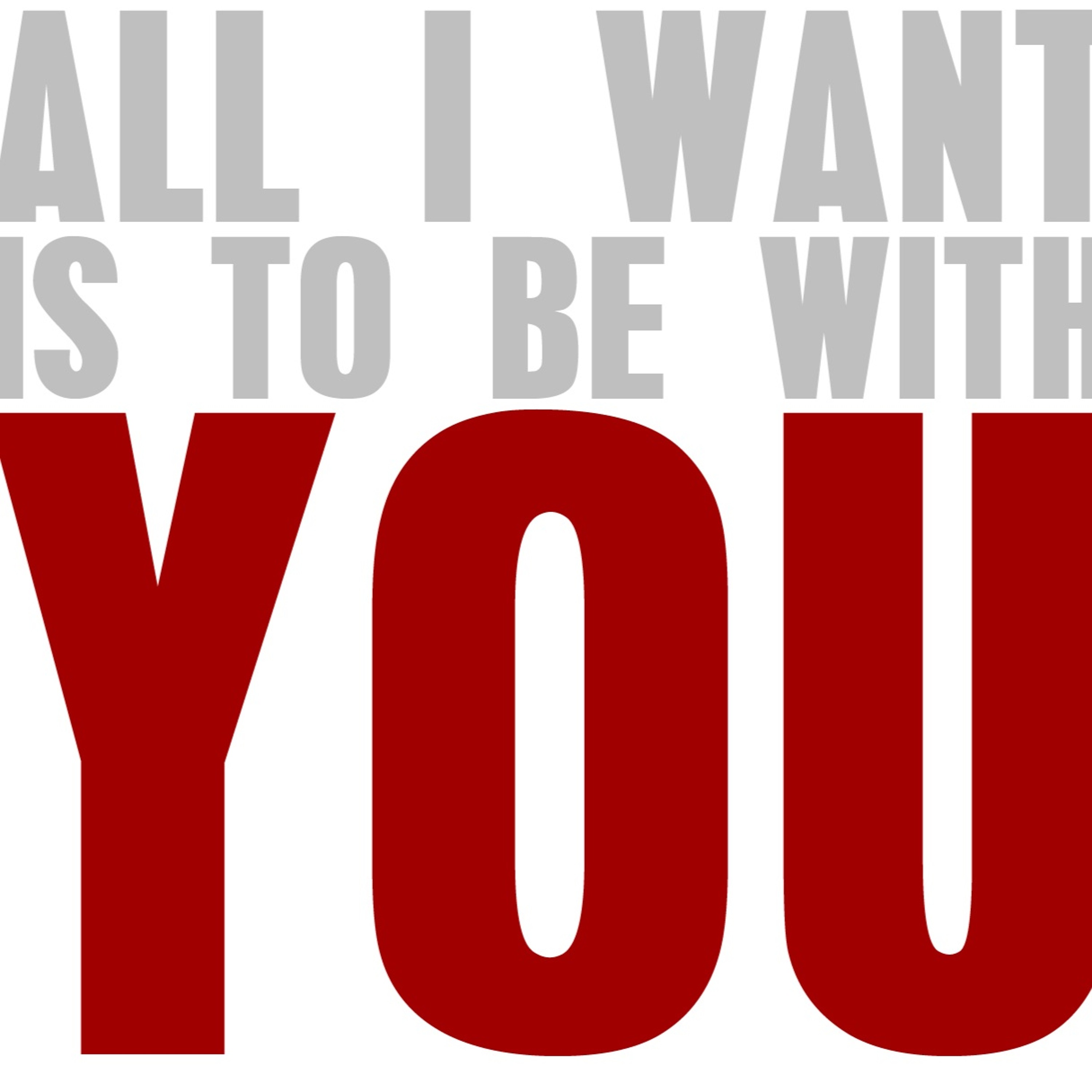 All I Want To Do Is Be With You episode artwork