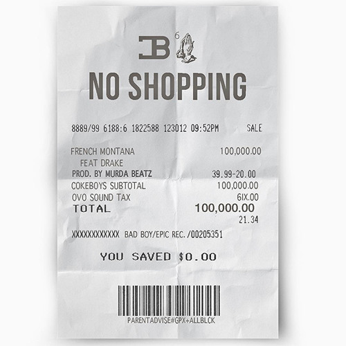 No shopping- Drake