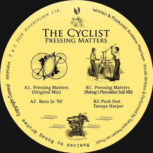 The Cyclist "Pressing Matters" - Boiler Room Debuts