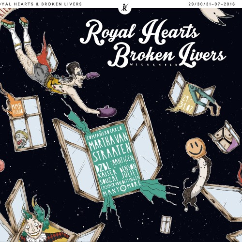 Glückliches Popo Gewackel @Ritter Butzke // Royal Hearts & Broken Livers // 29.07.16