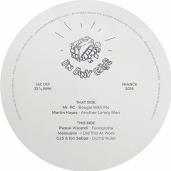 PREMIERE : Malouane - I Did This At Work [In Any Case]