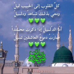 كل القلوب إلى الحبيب تميل.المبتهل/عبدالرحمن اسامه