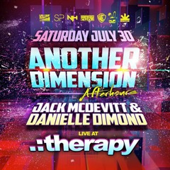 Jack McDevitt & Danielle Dimond - live July 30th @ .:therapy