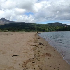 Beach, Waves Crash on Sand, Distant Sea, Recorded facing the waves