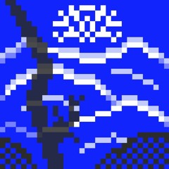 "_" (8-bit style Krallice cover)