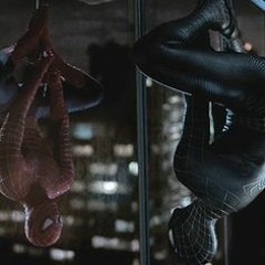 Black Suited Spider - Man (Spider - Man 3) Repeated.