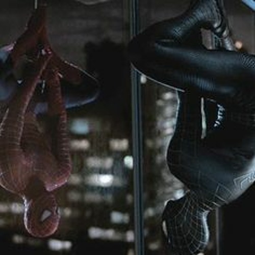 Black Suited Spider - Man (Spider - Man 3) Repeated.