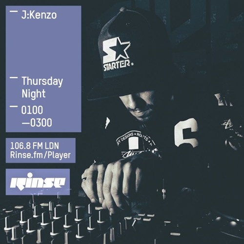 Rinse FM Podcast - J:Kenzo - 4th August 2016