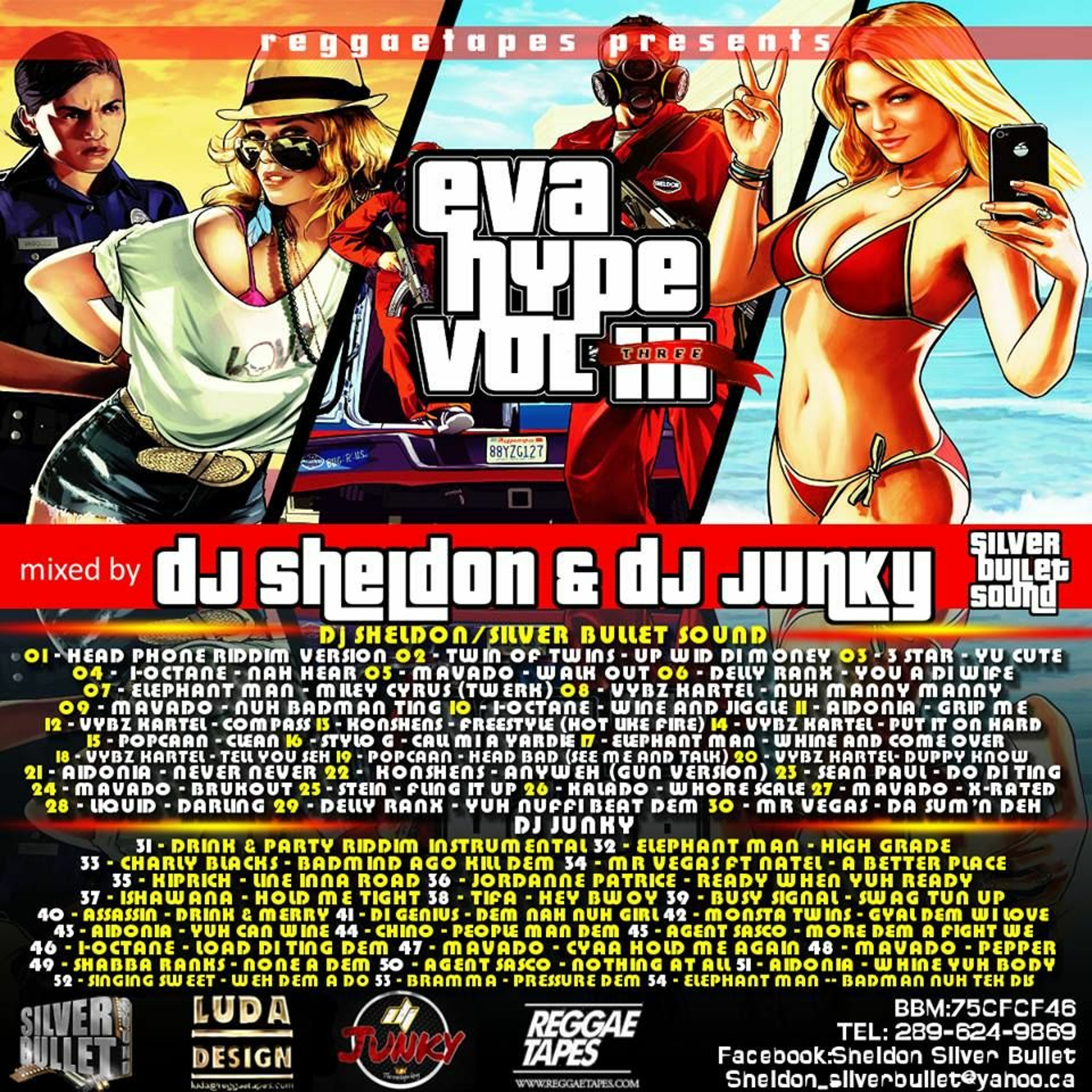 SILVER BULLET SOUND & DJ JUNKY - EVA HYPE VOL.3 (2013) (www.djjunky.blogspot.com) episode artwork