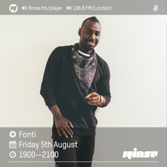 Rinse FM Podcast - Fonti - 5th August 2016