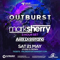 Mark Sherry LIVE @ OutburstAUS (Studio 3, Crown, Melbourne) 21.05.16