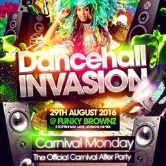 Dancehall Invasion The Ultimate Carnival Monday  Mix CD Mixed by Billgates & DJ Dee