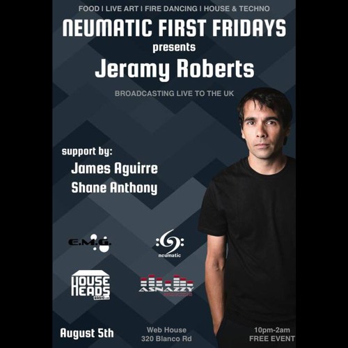 Web House Live :: Jeramy Roberts :: Neumatic Music Event :: 135bpm Techno