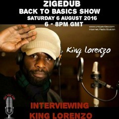 Interview With King Lorenzo On Uniquevibez 6th August 2016