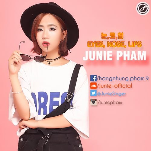 JUNIE - EYES, NOSE, LIPS (COVER)