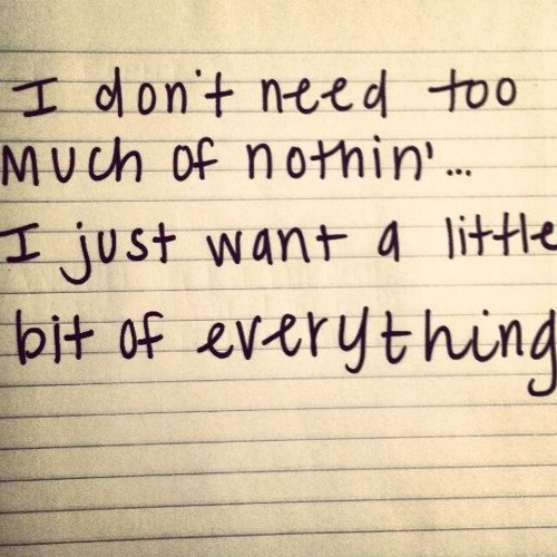 just a little bit of everything