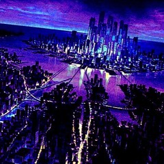 Above the town