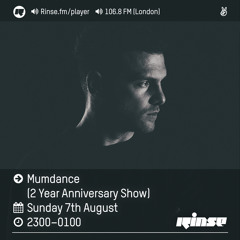 Rinse FM Podcast - Mumdance - 7th August 2016