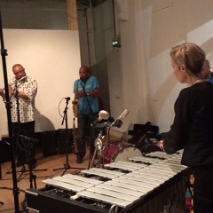Ethereal World at I'klectik, July 2016.  Sextet improvisation with Ansuman Biswas (percussion)