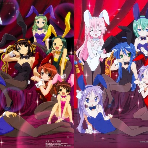 ANIMASHUP 32 Haruhi Skrillex Lucky STar Kill the Noise Barely Alive Krimer MASHUP
