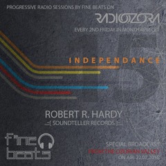 Independance #15@RadiOzora 2016 July | Robert R. Hardy Exclusive Guest Mix