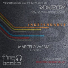 Independance #15@RadiOzora 2016 July | Marcelo Vasami Exclusive Guest Mix