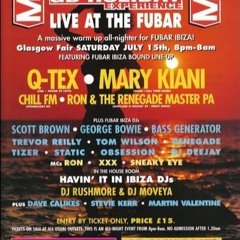 Davie Forbes & MC Cyclone @ The Fubar 'GB Holiday Experience' - 15.07.95