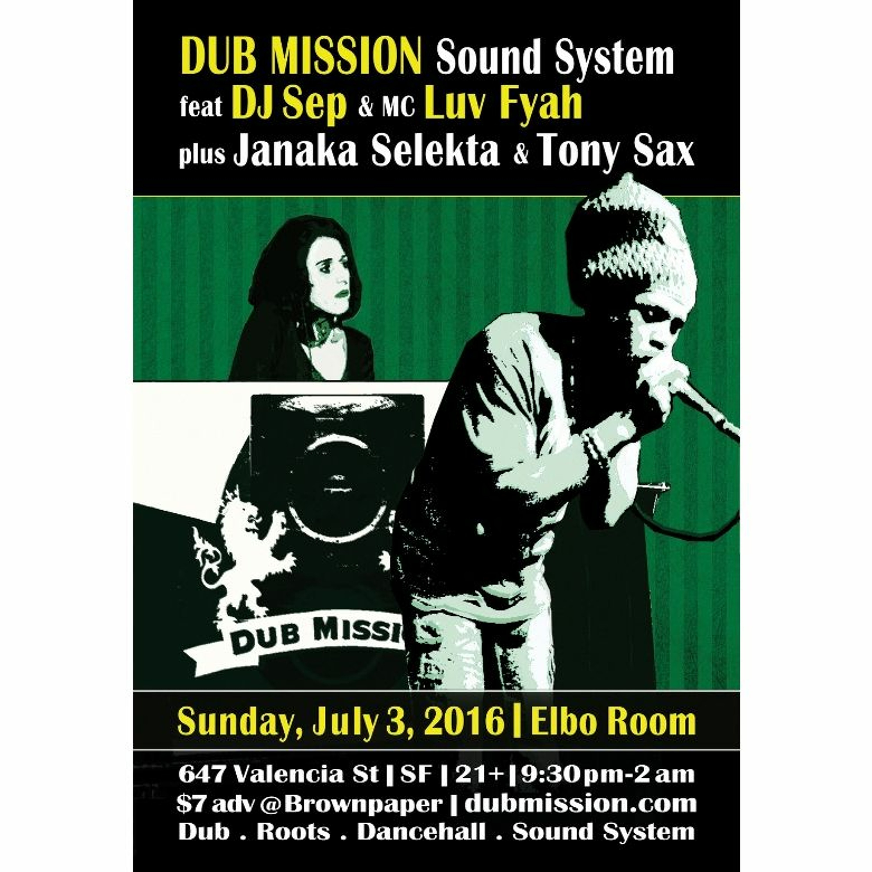 LIVE at Dub Mission [Free Download]