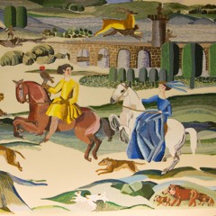Panel 10 Hunt in the Forest of Ros – The Ros Tapestry; A Tale Told in Thread
