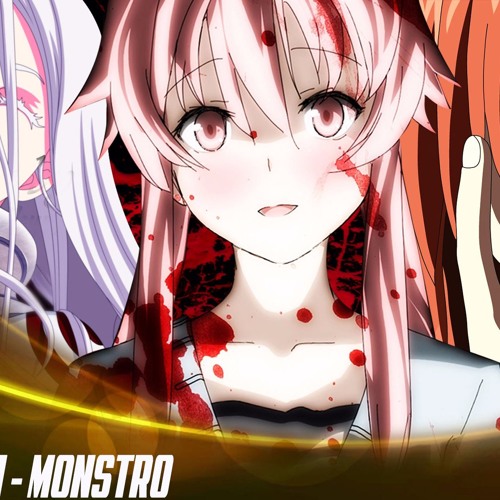 MONSTRO ( Mirai Nikki, Elfen Lied, Deadman Wonderland) Inspirada em Monster - Meg & Dia