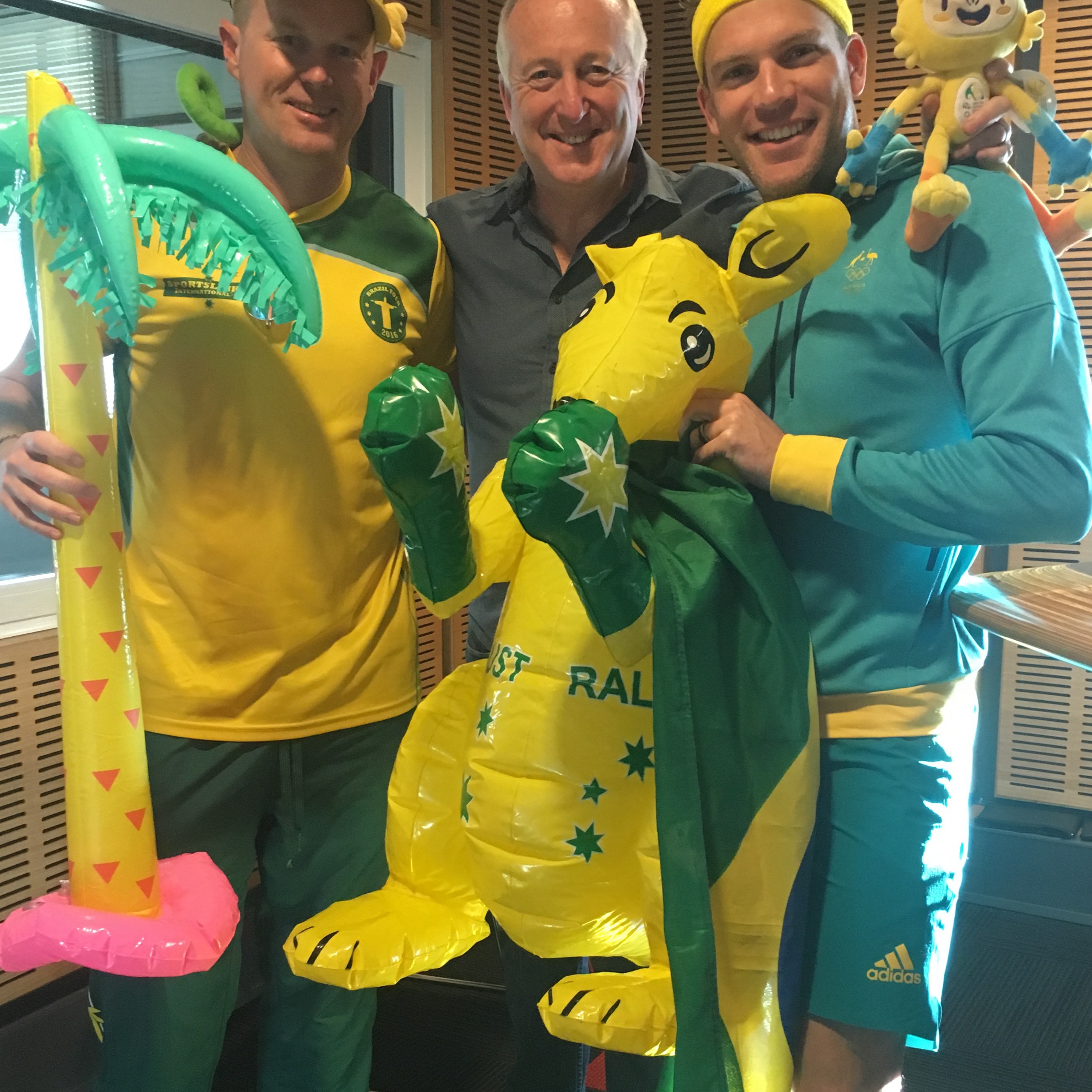 Rio Send Off with Garth Russell on ABC Newcastle (12/08/16) episode artwork
