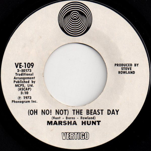 Marsha Hunt - (Oh No Not) Beast Day (Petko Turner Edit)