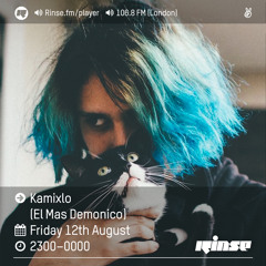 Rinse FM Podcast - Kamixlo - 12th August 2016