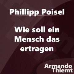 Philipp Poisel - Wie soll ein Mensch das ertragen