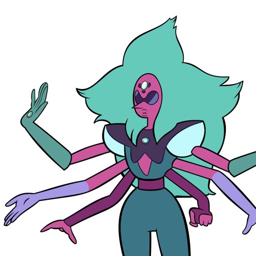 Steven Universe - Alexandrite VS Malachite Clip Super Watermelon Island