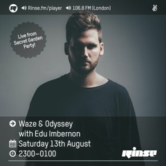 Rinse FM Podcast - Waze & Odyssey w/ Edu Imbernon - 13th August 2016