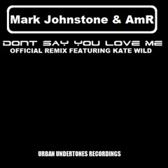 Mark Johnstone & AmR - Don't Say You Love Me