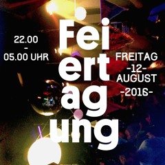 Feiertagung 12.8. excerpt from 7h set