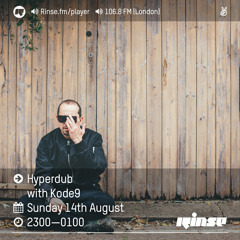 Rinse FM Podcast - Hyperdub w/ Kode9 - 14th August 2016